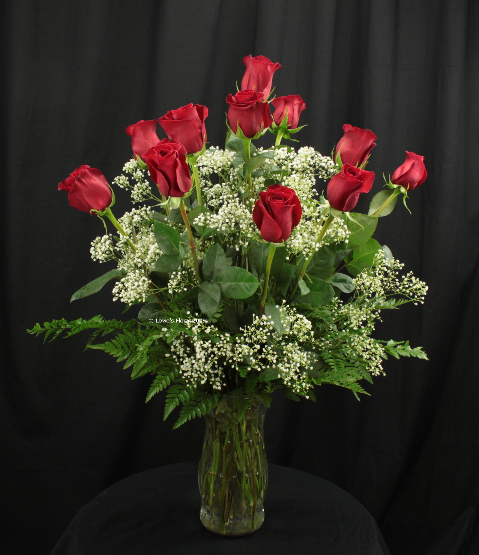 One Dozen Premium Ecuadorian Roses 