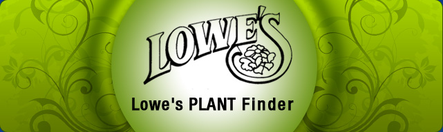 Lowe's Garden Center and Nursery Plant Finder Tool