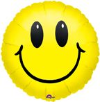 Mylar Balloon Smiley